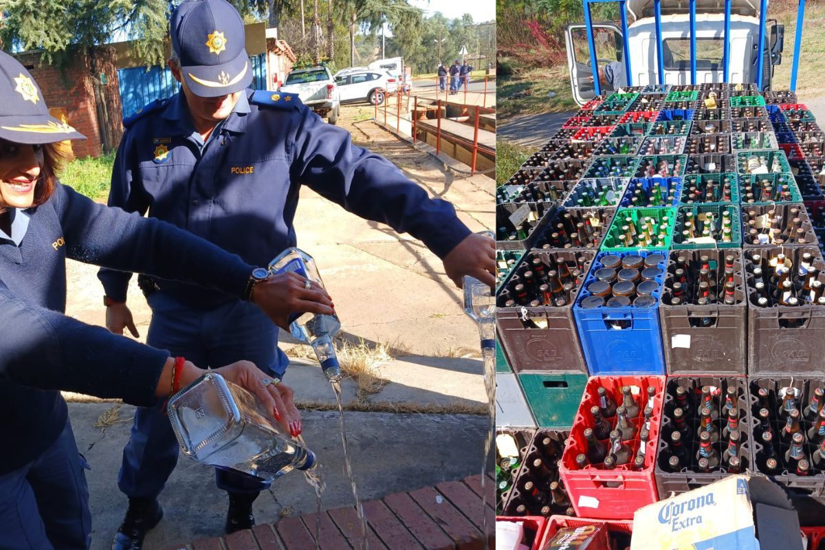 BuzinessX's tweet image. ONE IN FIVE DRINKS IS FAKE
South Africa’s illicit alcohol trade has ballooned to R25.1-billion, now making up 18% of the total market - nearly one in five drinks consumed is illegal.
This shadow economy has cost the country R16.5-billion in lost tax revenue in the past year…