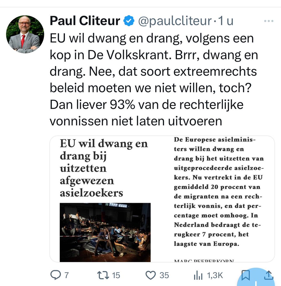 Paul Cliteur tweet media