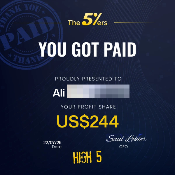 Rootking121's tweet photo. Payout received in less than 24 hours! 💸 @the5erstrading  is hands down the best prop firm out there. #trading #propfirm https://t.co/ur59zRabvr