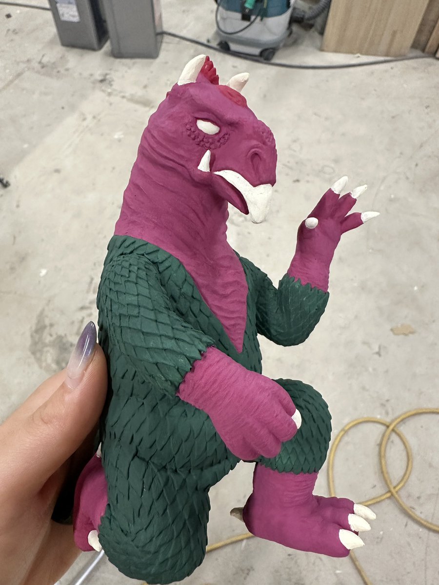 今日の作業はここまで！
複製もほとんど終わったぁ〜

#ワンダーフェスティバル2025
＃ワンフェス
#wf2025S #wf2025
#ウルトラ怪獣
#怪獣散歩
＃ウルトラマン 
#怪獣
#円谷プロ