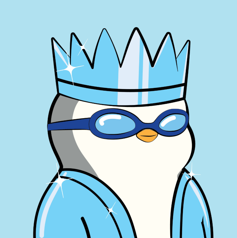 snapbooom's tweet image. the market’s humming that old, dangerous tune again like 2021 - greed in disguise, wrapped in green candles.
today, this ice king penguin sold for 120 eth. this is the 4th highest on-chain pudgy sale of all time
am i dreaming or mega whales are behind our penguins?