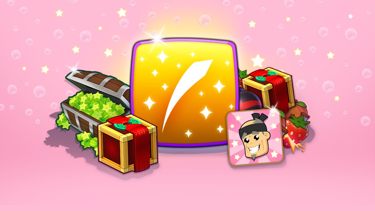 Halfbrick's tweet image. The Mr Sparkle Event in Fruit Ninja® is ✨happening now!✨
Complete event stages to earn the super shiny Mr Sparkle Blade!