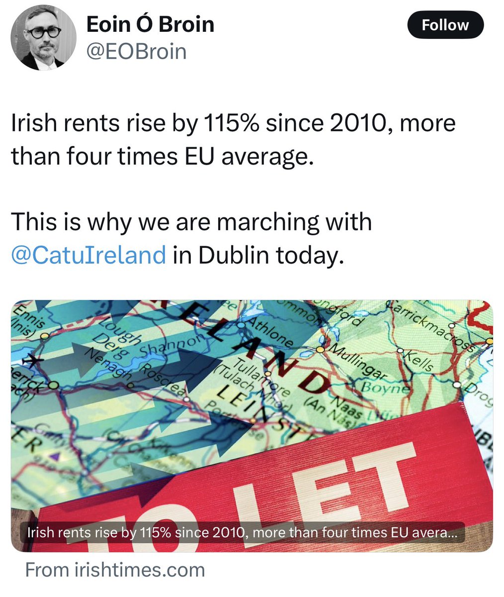 Tipler1983's tweet image. I will forever be amazed at how this party can publicly tell everyone how awful things are in the ROI, yet have the faithful in Northern Ireland willing to blindly follow them down the road.
“Everything is ridiculously expensive down here. Come join us”
Stupid people.