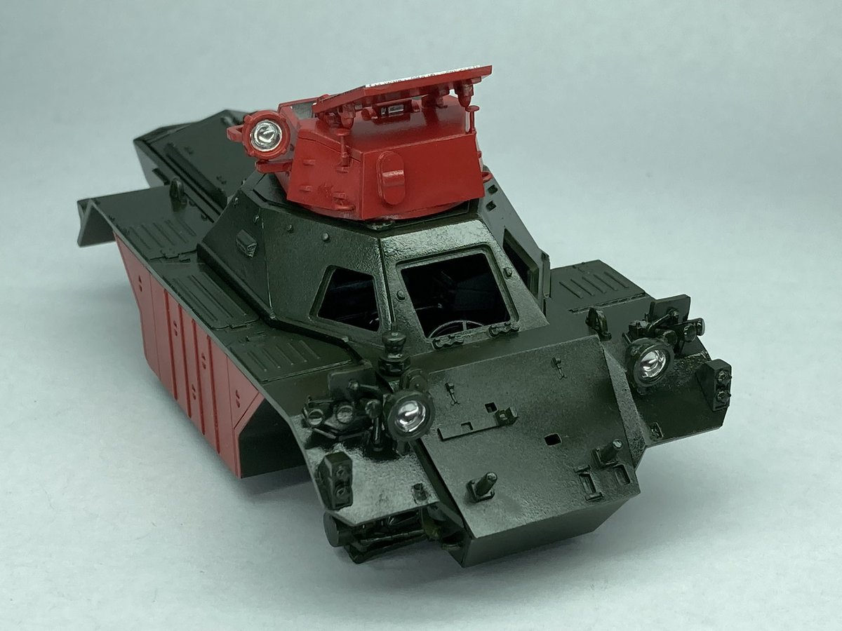 AdamWatkinson1's tweet image. I think I have dragged this to at least being Ferret-ish or Ferret-y if such parlance exists. Feels like it’s been longer than about 10 days but it hasn’t…a few more bits to add and some decals, wheels and a dulling down too…🤔