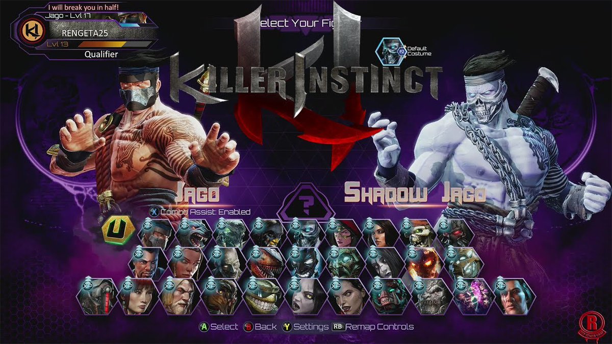 one_big_boss's tweet image. Why @KillerInstinct 2013 is one of the all time greats
-Killer soundtrack
-Addicting gameplay
-Rollback netcode
-Amazing characters
-Brilliant stages
-Great tutorial mode
-Amazing guest characters
-Die hard fan base
-MICK FUCKIN' GORDON!
Nuff said. Go buy KI