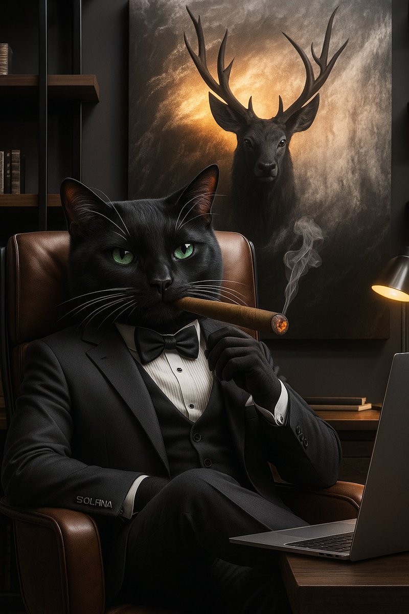Ęndevour🔥 (@grindist) on Twitter photo 🐾 Meet the CEO of Mischief – Where Power Meets Purr-fection 🕴💼
Every whisker twitch signals a masterstroke and every purr is a power play.
$MICH is your ticker 💎
<a href="/MidnighMischief/">MidnightMischief {$MICH}</a> <a href="/__BigJo/">BIG JO | A Phone and A Dream 2025 📱 🐐</a> 🐾 Meet the CEO of Mischief – Where Power Meets Purr-fection 🕴💼
Every whisker twitch signals a masterstroke and every purr is a power play.
$MICH is your ticker 💎
<a href="/MidnighMischief/">MidnightMischief {$MICH}</a> <a href="/__BigJo/">BIG JO | A Phone and A Dream 2025 📱 🐐</a>