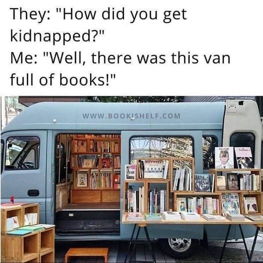 stevecampbellvo's tweet image. Is it kidnapping if I go freely?

.
.
.

#readerslife #amreading #morebooks