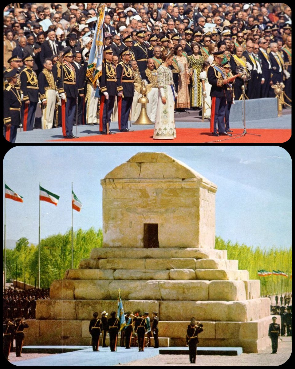 SOLDIEROFSHAH's tweet image. برای ثبت در زمانه و دورانِ این تمدن✌️
《هیچ فخر و سربلندیای برتر از این نیست که فرّ و شگفتی گذشتهِ ایران را بازآفرینی کنیم و سندِ شکوهِ نظامِ پادشاهی پهلوی را به تاریخ تحویل دهیم.👑》
#جاويدشاه
#رضاشاه_دوم