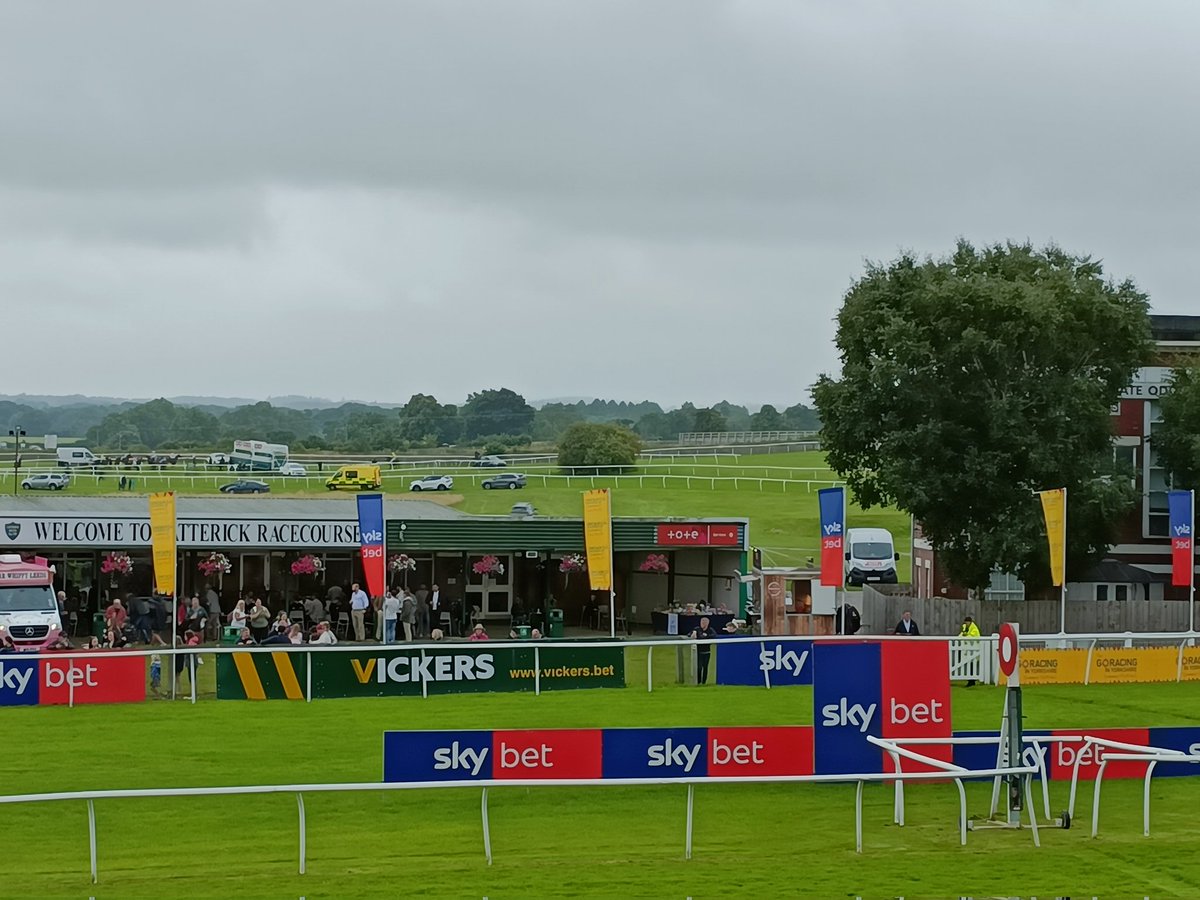 The weather's a bit different from Monday!