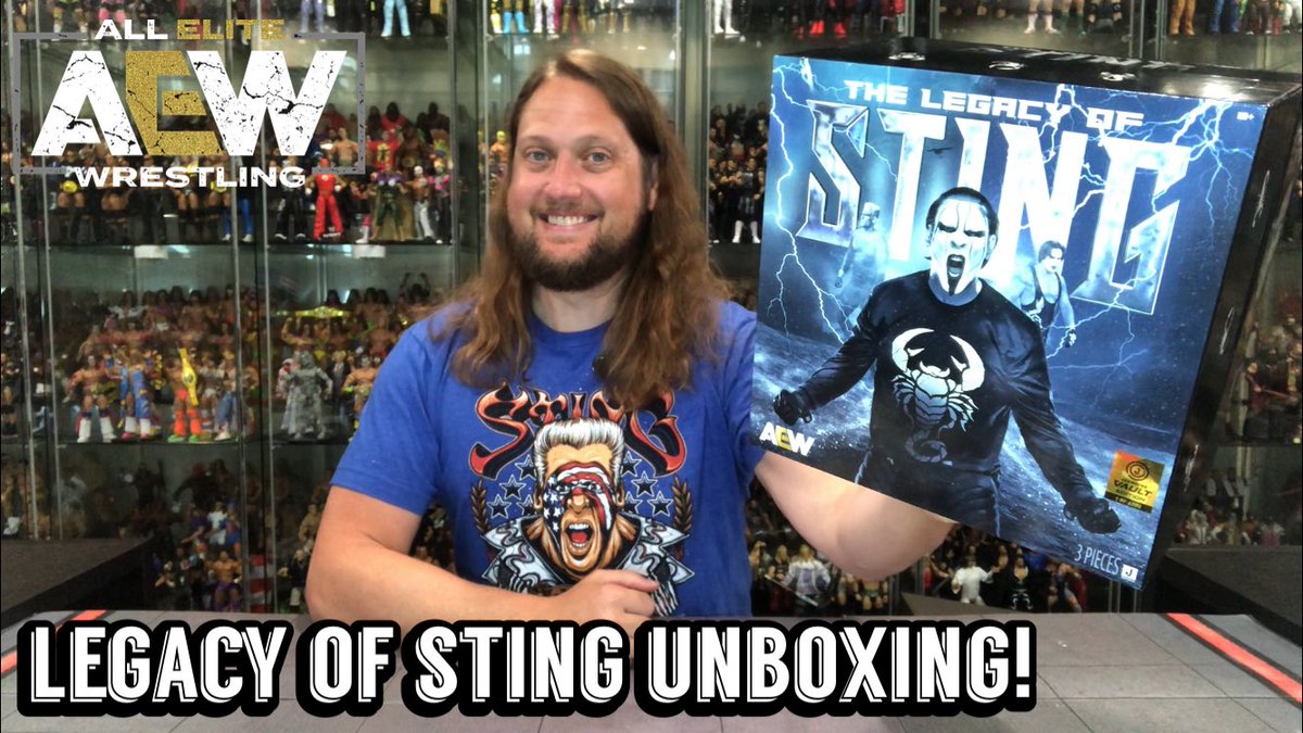 sirpaul64's tweet image. Legacy of Sting AEW Episode Unboxing & Review! 1/6000! youtu.be/E_c7Iw1Iu5g?si… #aew #sting #fps #fyp #wwe #scratchthatfigureitch #wcw #nwa #wrestling #jazwares #jazwaresvault #wrestlingfigures #exclusive #toyunboxing #toyreview #actionfigure