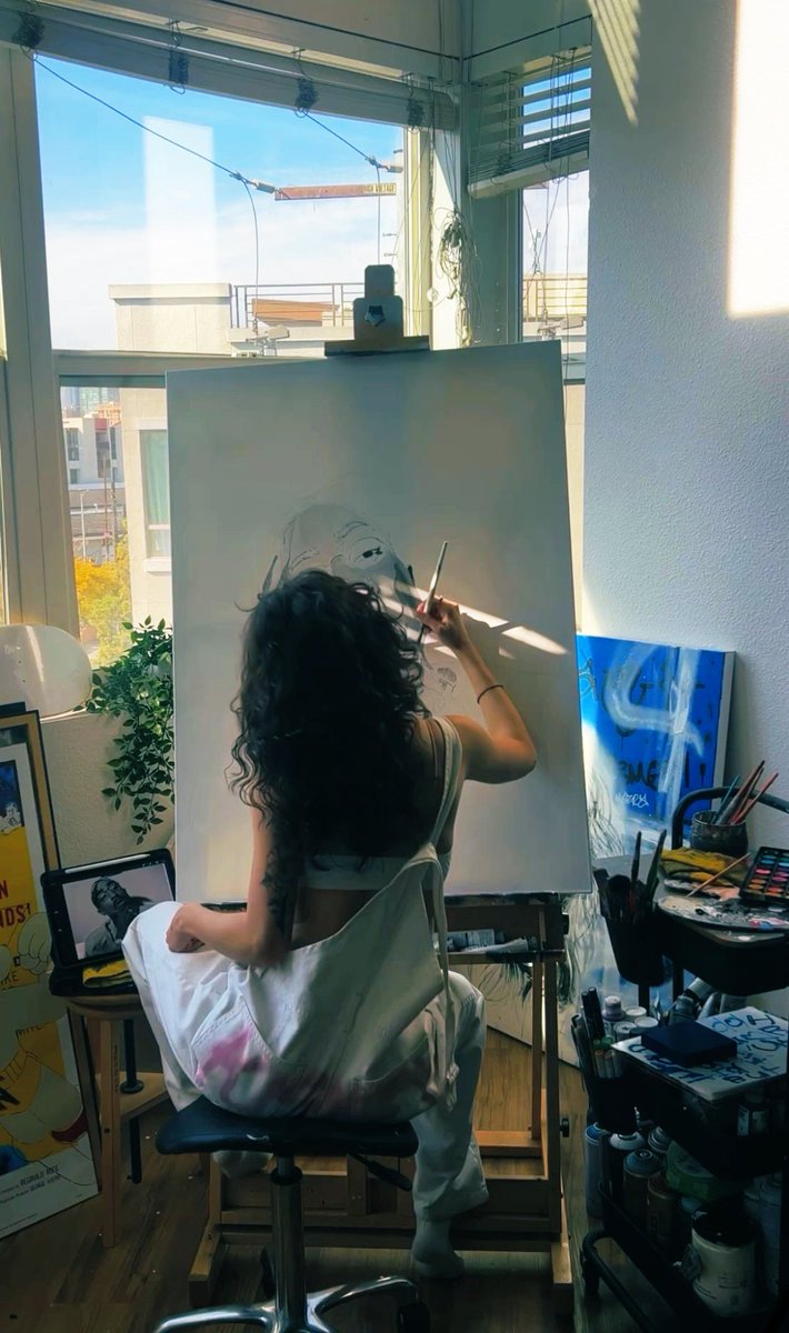 itisjasminnee's tweet image. Art is the language of the soul✨
