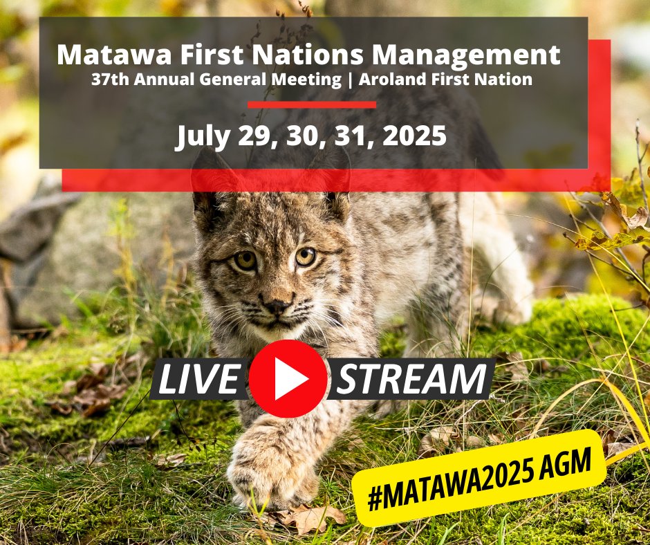 We are excited to be going to Aroland First Nation next week. We will be livestreaming this meeting. Will be posting the link next week! #matawa2025agm