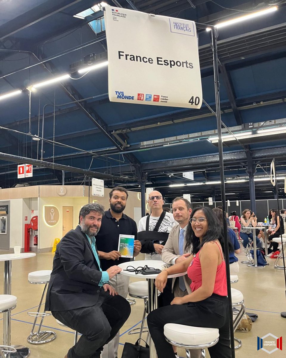 France Esports (@fra_esports) on Twitter photo France Esports était aux Ateliers de l’<a href="/IFParis/">Institut français</a> pour continuer de développer la coopération entre esport et réseau culturel français à l’étranger 🌍
Un dialogue constructif autour du rôle de l’esport dans la diplomatie culturelle ! France Esports était aux Ateliers de l’<a href="/IFParis/">Institut français</a> pour continuer de développer la coopération entre esport et réseau culturel français à l’étranger 🌍
Un dialogue constructif autour du rôle de l’esport dans la diplomatie culturelle !
