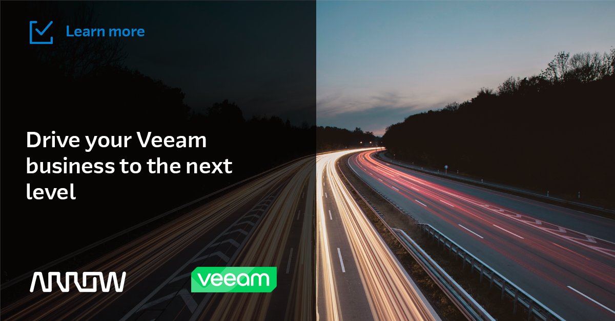 Arrow ECS Ireland (@arrowecs_ire) on Twitter photo If you’re a Veeam partner wanting to level up from Registered to Silver or Silver to Gold then contact us at veeam.ecs.uk@arrow.com. If you’re a Veeam partner wanting to level up from Registered to Silver or Silver to Gold then contact us at veeam.ecs.uk@arrow.com.