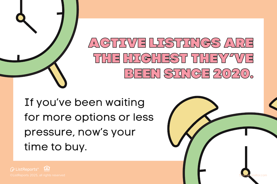 MAMortgage's tweet photo. More listings mean more choices—and that’s great news for buyers! 🏡 With inventory at its highest since 2020, you may finally find the home that checks all your boxes without the intense competition. Want to see what you can afford in today’s market? Let’s connect! #thehelpfulLO https://t.co/Y3x1iF2Ne6