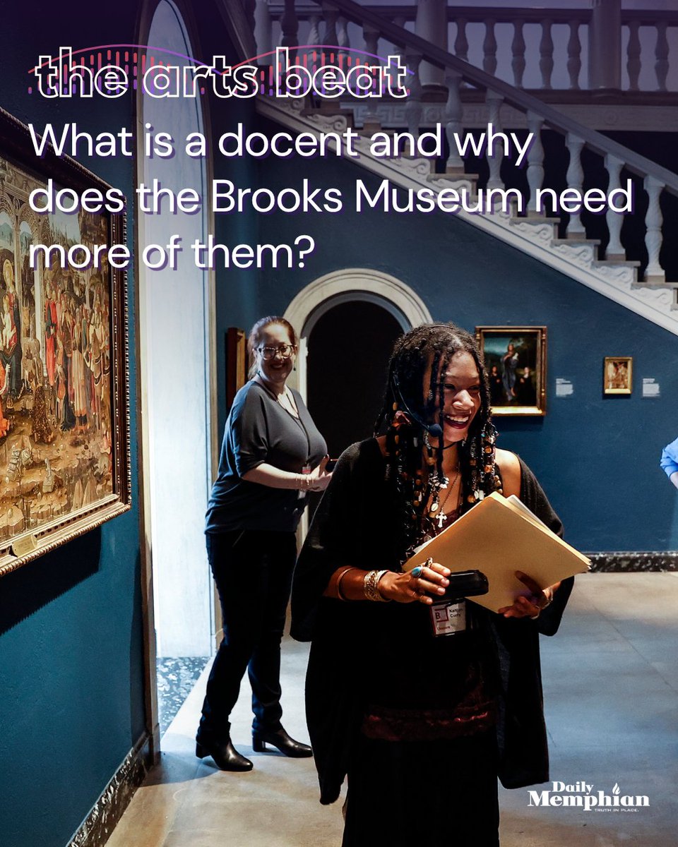 DailyMemphian's tweet image. The @BrooksMuseum is in need of more docents — even without an art background. Often that can make the best docent, says docent coordinator Kate Langley. “Just because they are people who are really excited about learning new things." dailymemphian.com/subscriber/sec…
By @ElleActually