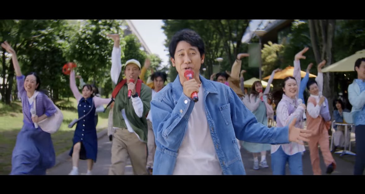 LIVE DAM WAO!×大泉洋さん🎤✨
新CMに出演させていただいております！

現在放映中ですので、是非ご覧ください！！！
メイキングも公開されていますのでお楽しみください◎

🎥youtu.be/OuJmE5vgfJU?si…

ありがとうございました😌🌱