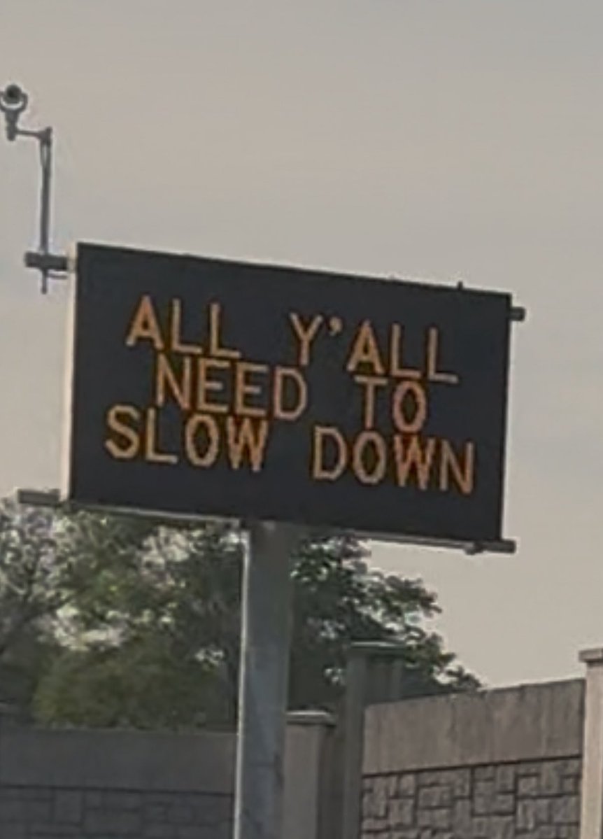 BuckHillsFarm's tweet image. VA DOT always makes me laugh.. all y’all slow down now, ya hear!😂