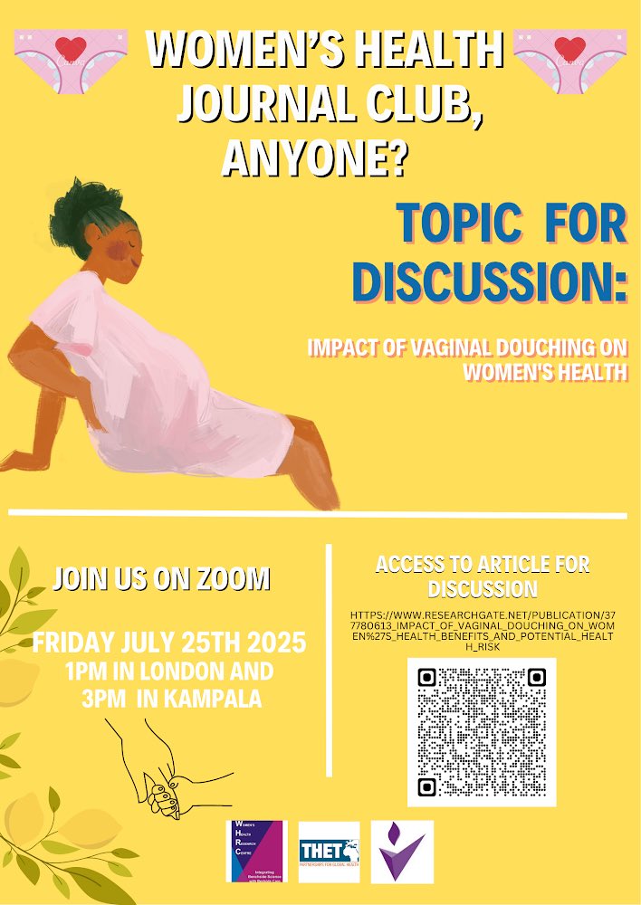 HopeJudith9's tweet image. Join us for our July Journal Club on Fri, July 25th! We'll be discussing the vaginal microbiome & the impact of vaginal douching based on the latest research. Share with friends & colleagues and join the conversation! #VaginalMicrobiome #JournalClub #WomenHealth