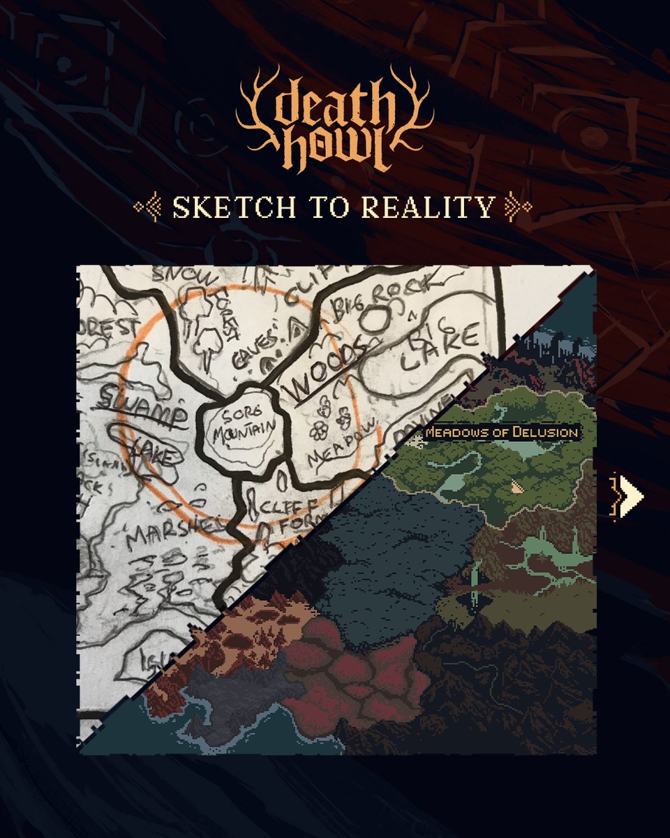 11bitstudios's tweet image. Take a look.
Early designs by @outerzonetweets that gave shape to Ro’s world in #DeathHowl 🦌