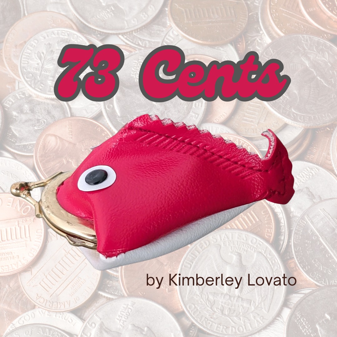 Five Minutes (@fiveminutelit) on Twitter photo For her birthday, she got a coin purse necklace shaped like a fish, with googly eyes and a metal clasp for a mouth that gaped when twisted. It jingled when she walked. —"73 Cents" by <a href="/kimberleylovato/">Kimberley Lovato</a> in case you missed it
fiveminutelit.com/73-cents For her birthday, she got a coin purse necklace shaped like a fish, with googly eyes and a metal clasp for a mouth that gaped when twisted. It jingled when she walked. —"73 Cents" by <a href="/kimberleylovato/">Kimberley Lovato</a> in case you missed it
fiveminutelit.com/73-cents