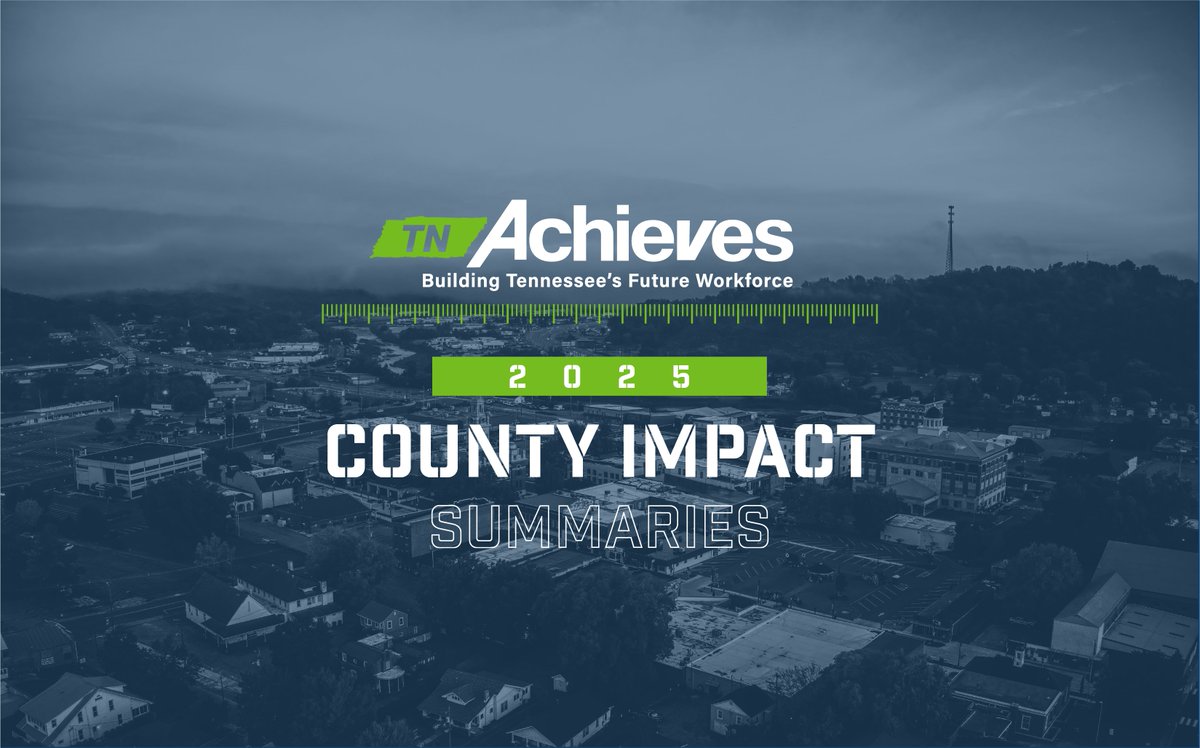tnAchieves's tweet image. tnAchieves is taking a human approach to Building Tennessee's Future Workforce. That means being rooted in community. YOUR COMMUNITY.
We believe community partnerships and local investment are critical to student success. We couldn't do this work without you!
See the impact in…