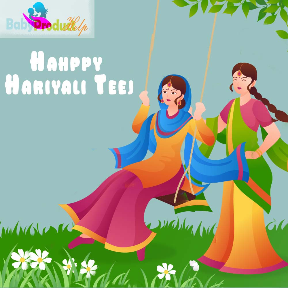 HelpProducthelp's tweet image. Celebrate Hariyali Teej with your little ones! 
Wishing you and your little one a joyful and green Hariyali Teej filled with love and laughter