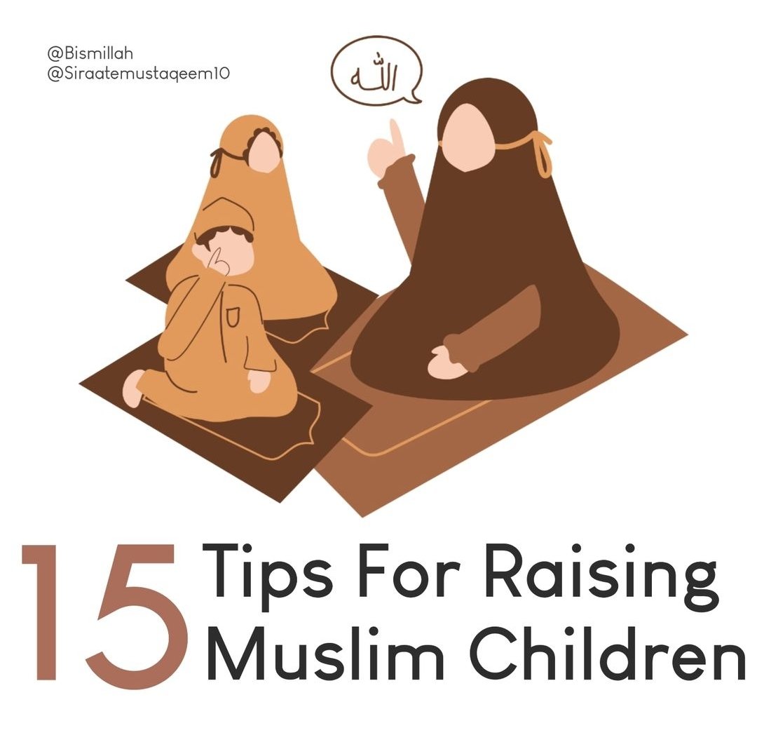 QuranLantern1's tweet image. 15 TIPS FOR RAISING 𝗠𝗨𝗦𝗟𝗜𝗠 CHILDREN ✨

-Thread-