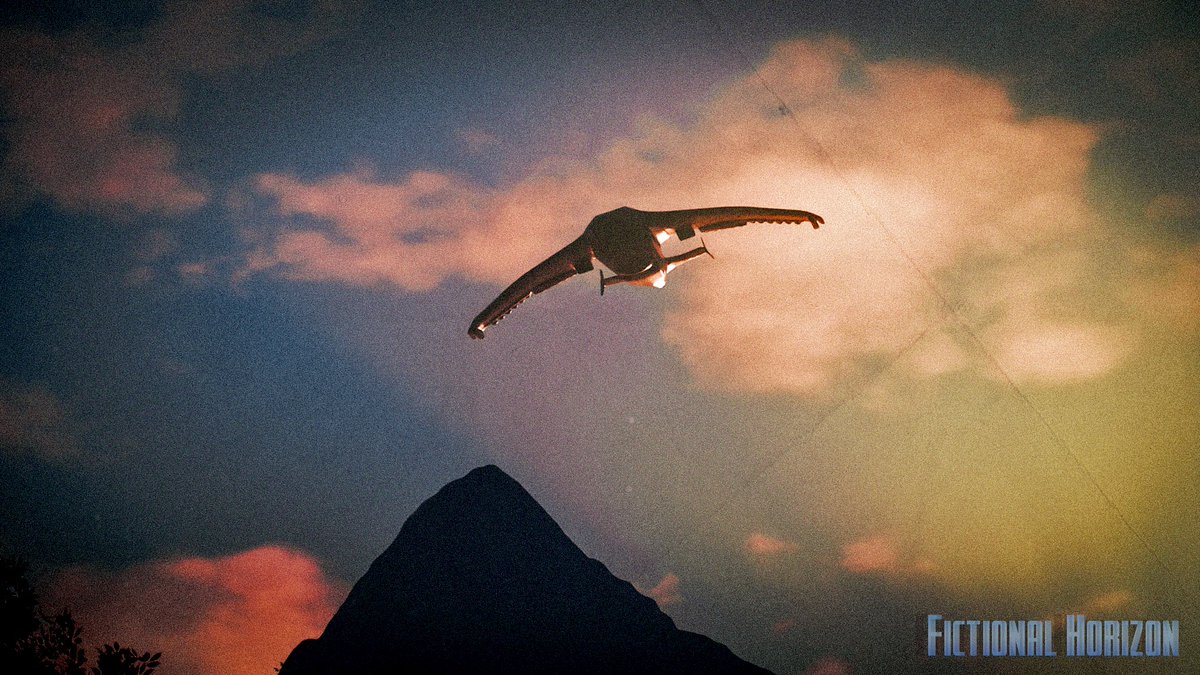 FictionalHoriz1's tweet image. #acecombat #foundfootage - Leasath's superweapon crossing Aurelian territory. The Gleipnir