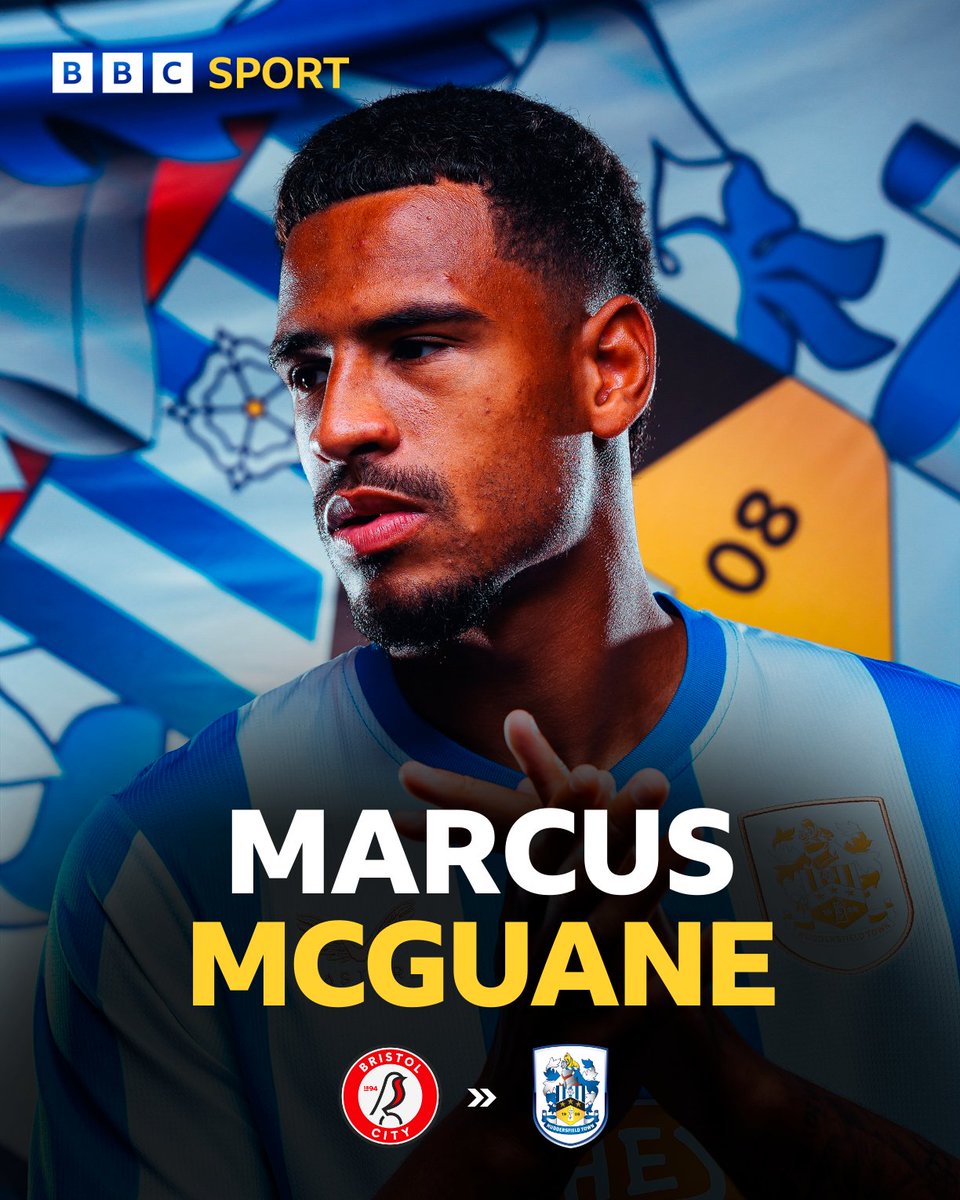 BBCWYS's tweet image. Huddersfield Town have completed their 11th summer signing. 🤝 ✅
Midfielder Marcus McGuane has joined the Terriers on a three-year-deal from Championship side Bristol City, for an undisclosed fee.
#HTAFC | #BBCFootball | #BBCEFL