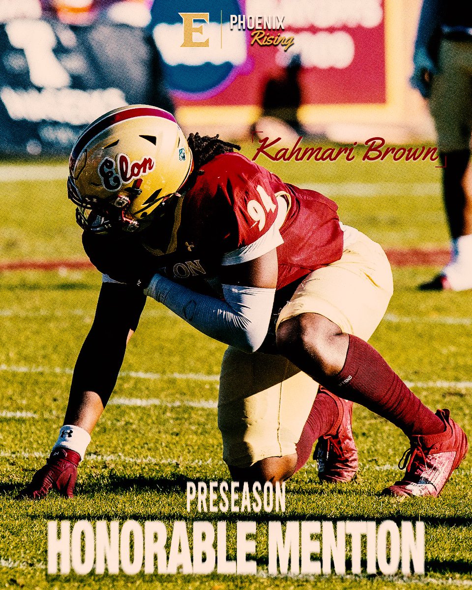 ElonFootball's tweet image. All-CAA Preseason Honors. Just the start.
#PhoenixRising | #AED