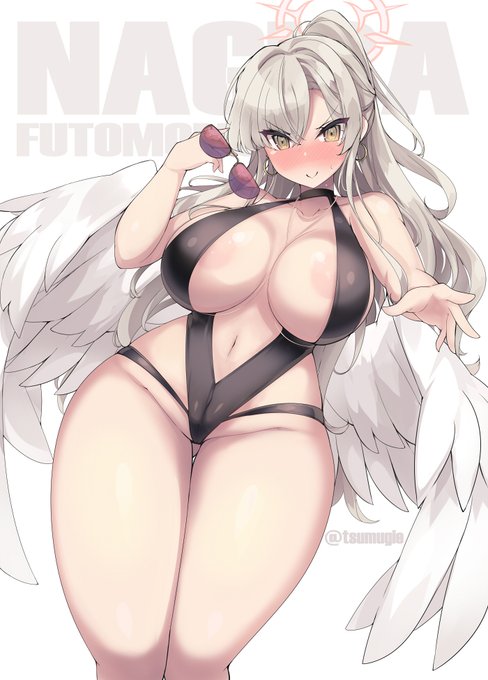 ナギサ(水着)(ふともも) 