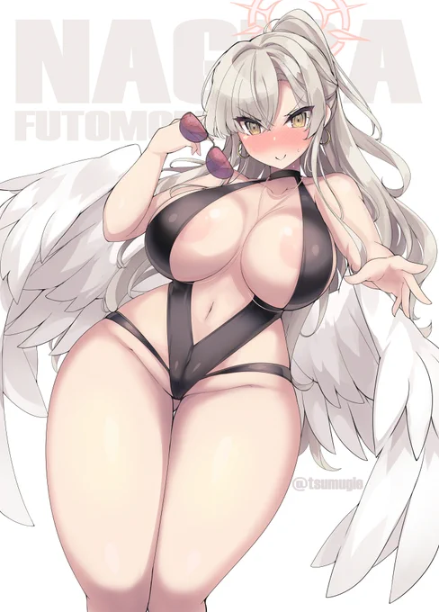 ナギサ(水着)(ふともも)