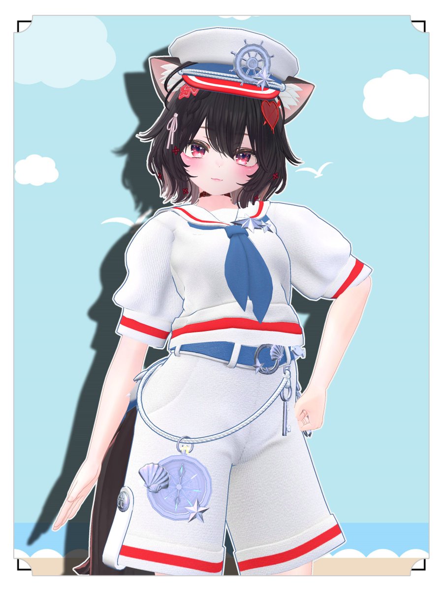 choc0mintt's tweet image. おはよう✨❤
マヌカくん改変してみた～

#manuka3D #teresaVRC
