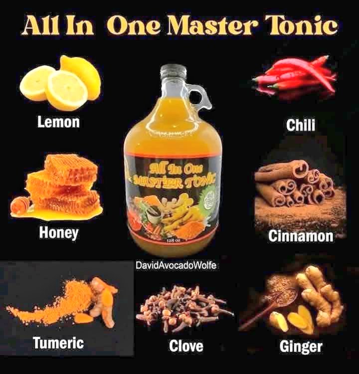 ononoherbals's tweet image. All In One Master Tonic
Lemon
Honey
Chilli
Cinnamon
Turmeric
Clove
Ginger
