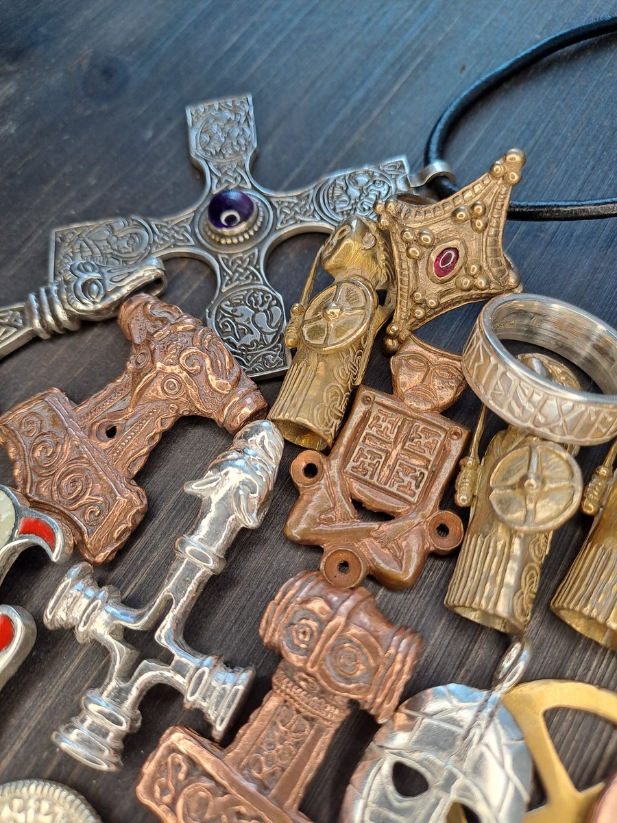caledonianforge's tweet image. Big pile of work going out the door today, we're flat out packaging them all up and just waiting for a few bits to arrive from the Assay Office so we can post on Friday.
Thanks as always for the support everyone.