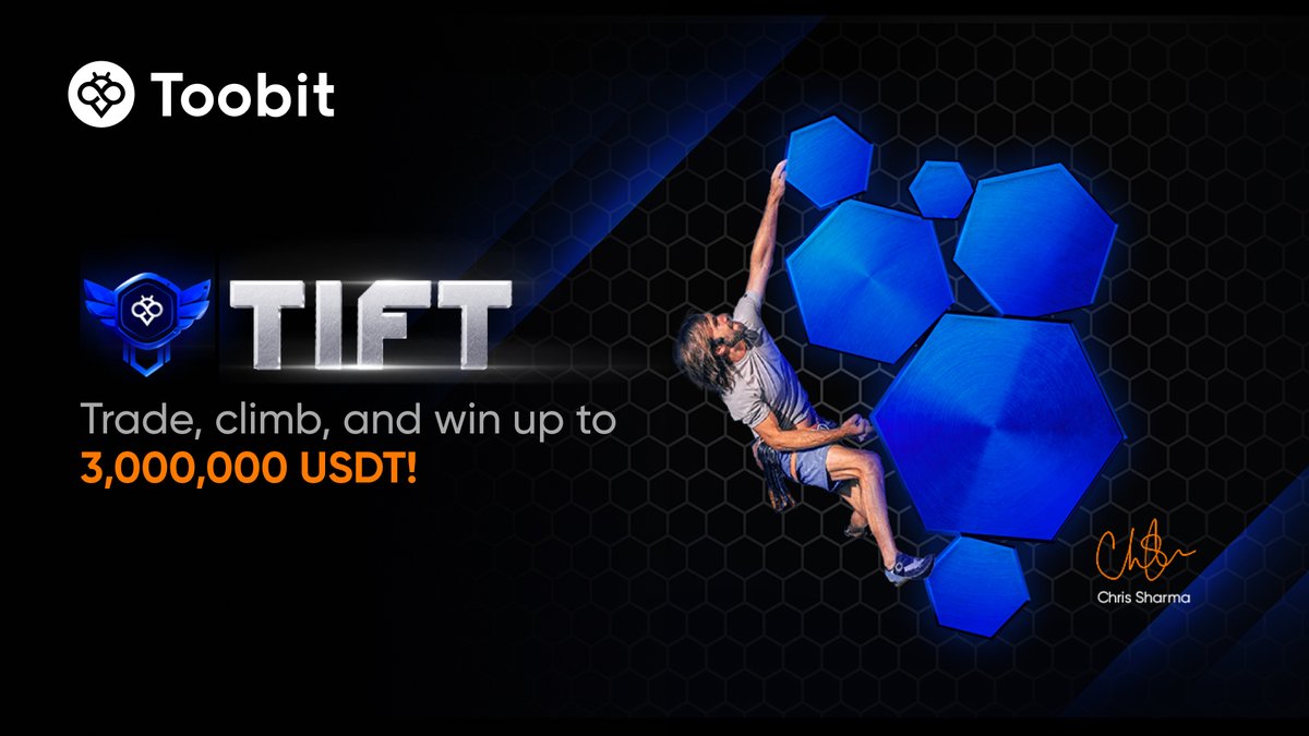 Toobit_official's tweet image. 💥 The biggest futures battle is here! Toobit International Futures Tournament (TIFT) drops July 23 with a crazy 3,000,000 USDT prize pool! Ready to flex your trading skills?
Join👉 bit.ly/3GWnXH5
Learn more ▶️ bit.ly/3J0zW6U
#ToobitTIFT #CryptoChallenge