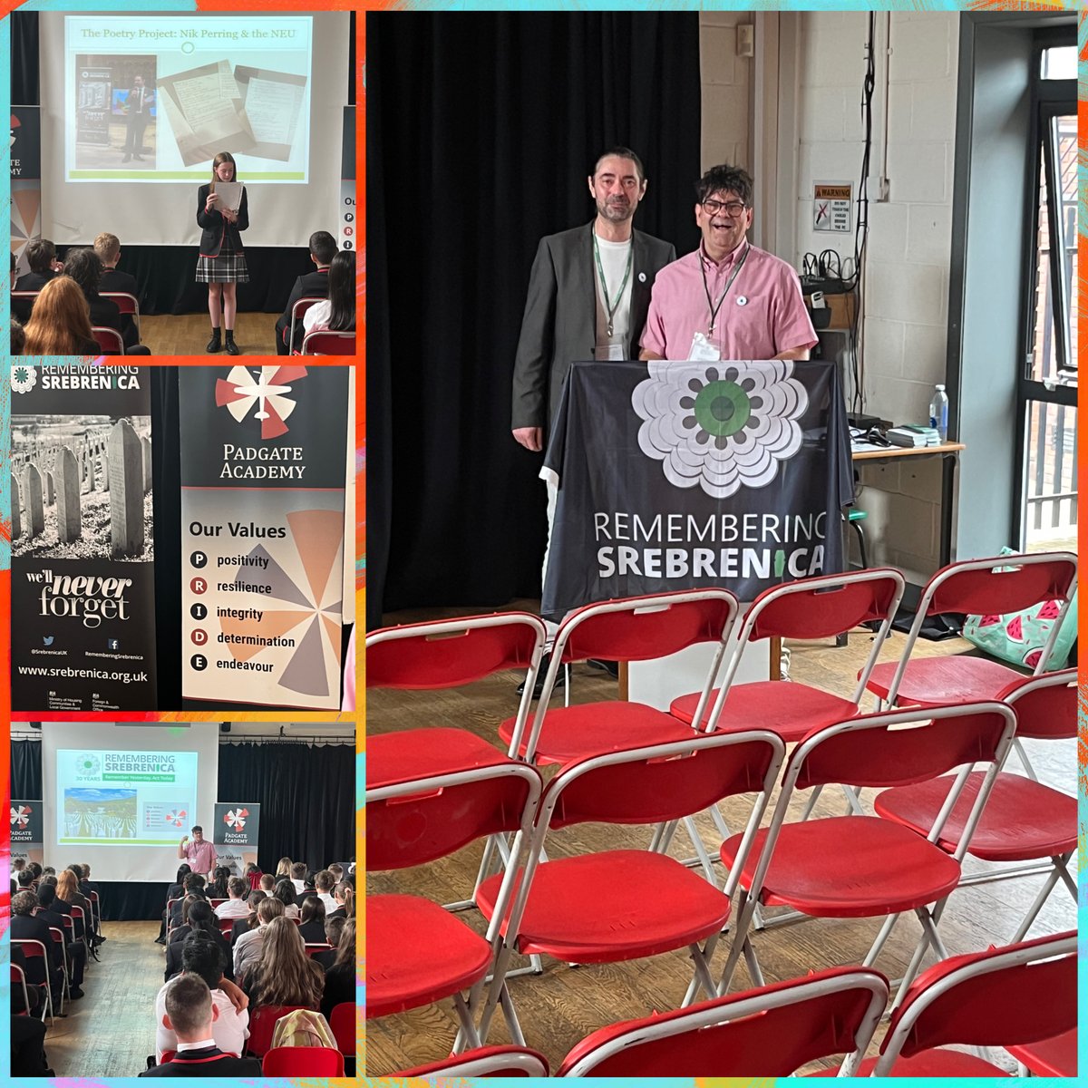padgateacademy's tweet image. Powerful poetry readings from our students last Friday as part of Remembering Srebrenica assembly. A heartfelt thank you to Neil, Nick, and Mr. Kirkup for their support and guidance.

#NeverForget #GenocideAwareness #EducationMattersb #proudtobepadgate