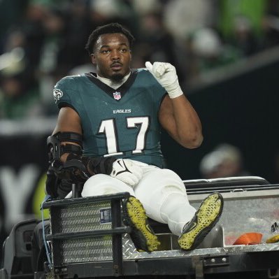 ashlynrsullivan's tweet image. Howie Roseman says LB Nakobe Dean is starting training camp on the PUP list.
Notable that first round draft pick Jihaad Campbell, who had shoulder surgery in March is not on the PUP list.