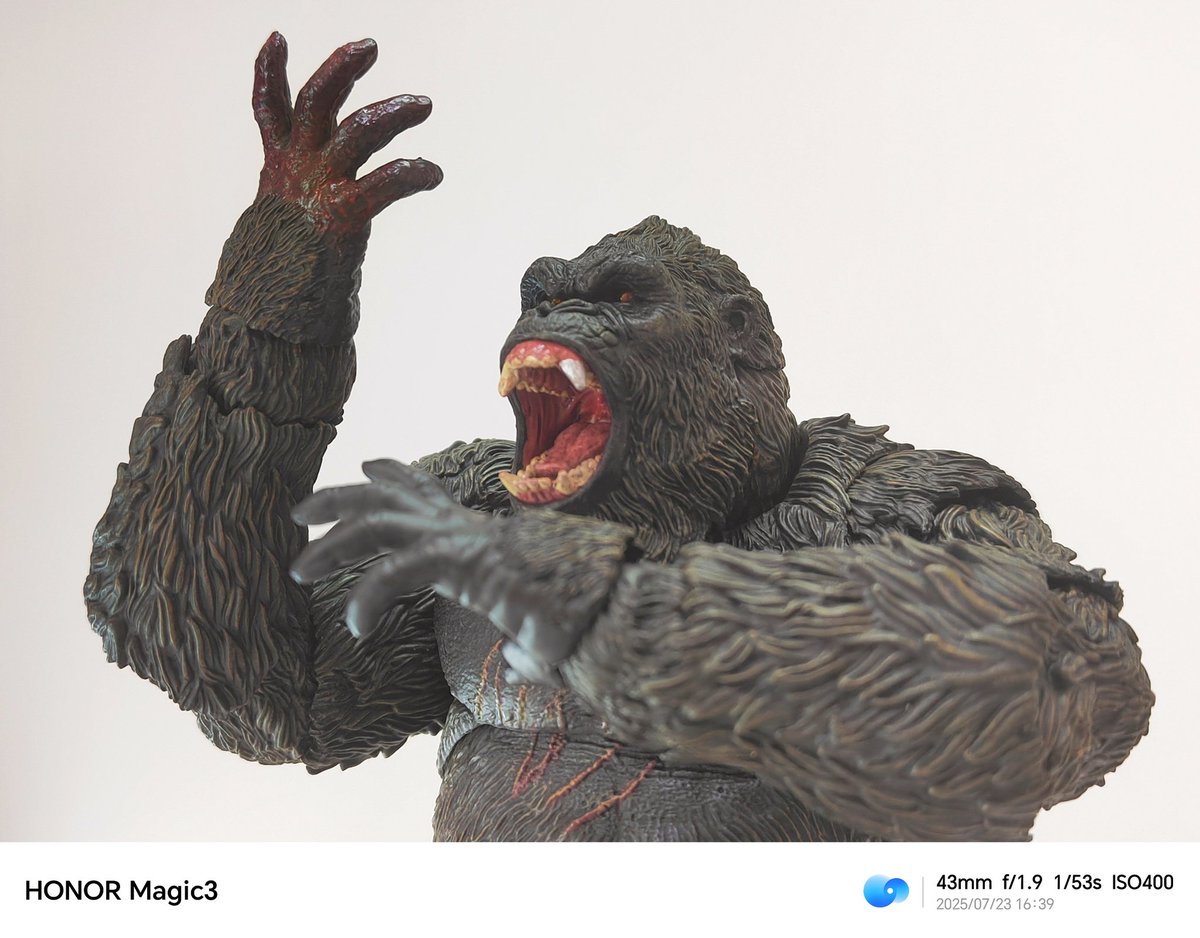 JerryYan4123's tweet image. HIYA Kong(2024)
Overall, it's great.But there is also a slight drawback, it can't stand very steadily...
1~10, how many points can you give😁
#Godzilla #hiyatoys #Godzillaevolved #Godzilla2024 #TheNewEmpire #Kong #kingkong #kong2024 #kong2021 #GodzillavsKong