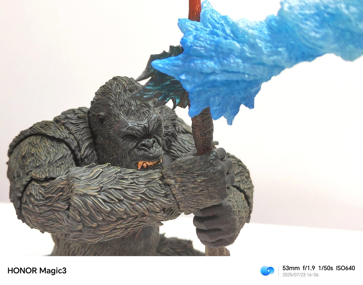 JerryYan4123's tweet image. HIYA Kong(2024)
Overall, it's great.But there is also a slight drawback, it can't stand very steadily...
1~10, how many points can you give😁
#Godzilla #hiyatoys #Godzillaevolved #Godzilla2024 #TheNewEmpire #Kong #kingkong #kong2024 #kong2021 #GodzillavsKong