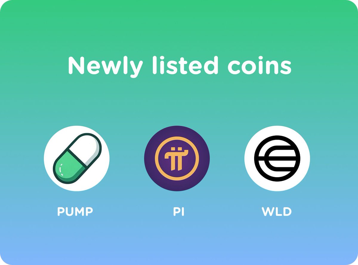 📣Listing Announcement:

LOTCOIN newly listed three coins: Pump.fun (PUMP), Pi (PI), and Worldcoin (WLD).

Hope everyone earns more coins. Have a nice day!