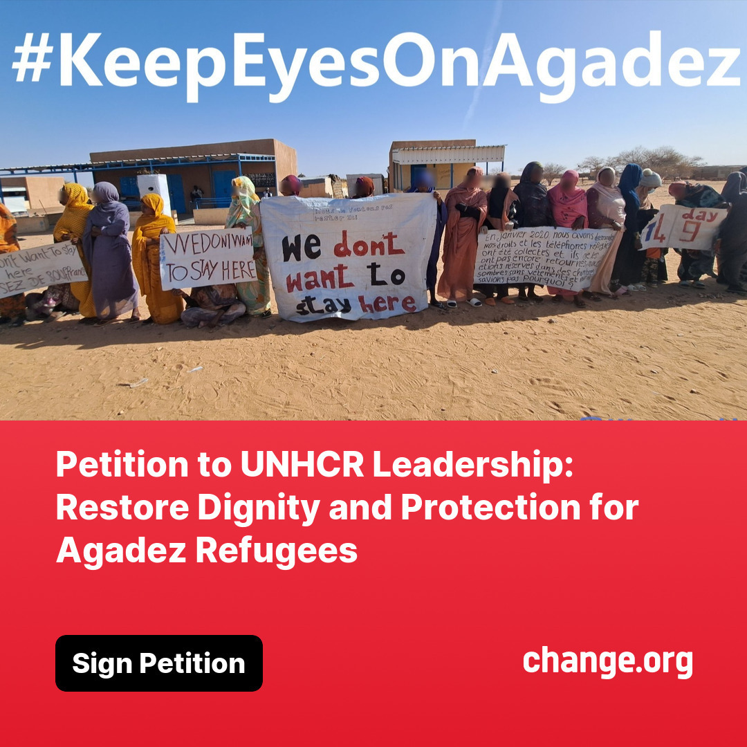 You23062275Man's tweet image. 304 days of continuous peaceful protest,we are being ignored by the relevant authorities.We are human refugees,not
guinea pigs,plunder,or
cash cows on the backs of the bastards
who work at our humanitarian
center,and we are fed up and don't want to stay
here any longer @UNGeneva