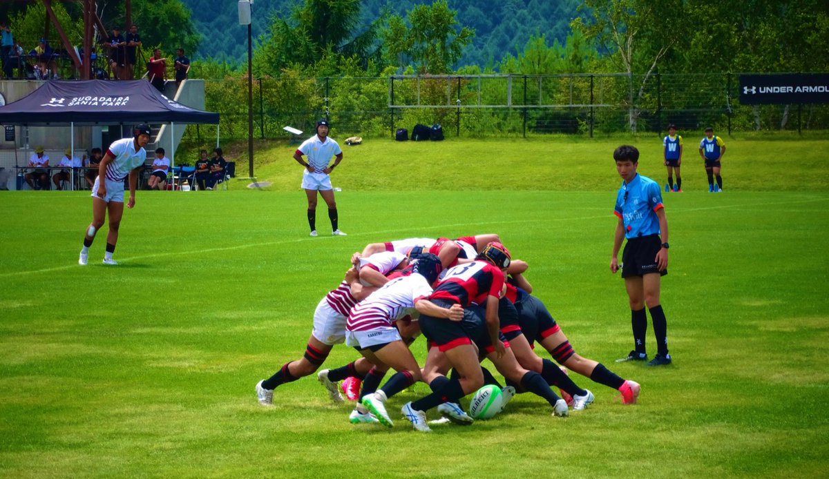 FTdo934024's tweet photo. 第12回全国高校7人制ラグビー大会
各予選が行われまし��。

早稲田佐賀高校ラグビー部
Dプール
早稲田佐賀42vs7東海大静岡翔洋　
早稲田佐賀43vs21黒沢尻北
と2勝し、明日からカップトーナメントに進みます！

昨年も対戦した流通経済大柏高校とベスト8をかけて戦います！ https://t.co/Dm6XSEHVNW