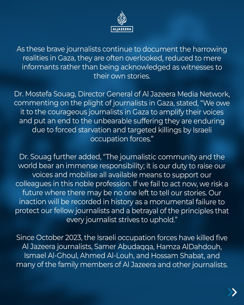 Al Jazeera English tweet media