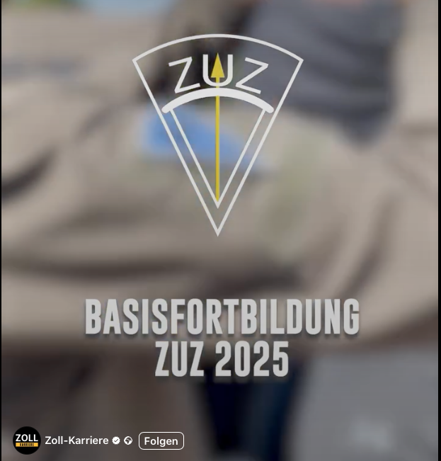 KdoMagazin's tweet image. ZUZ: Die Basisfortbildung der Spezialeinheit #ZUZ (Zentrale Unterstützungsgruppe #Zoll) ist der erste Fortbildungsabschnitt auf dem Weg zum voll ausgebildeten Mitglied im Team.
facebook.com/reel/144803820…