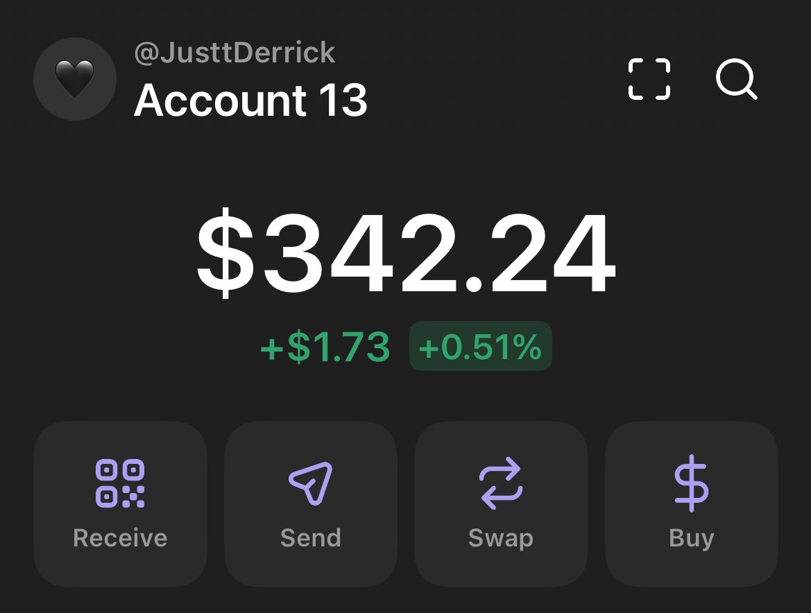 JusttDerrick's tweet image. GM!
Down to my last $300 and i need to make urgent $3k today
what are we buying 🙂