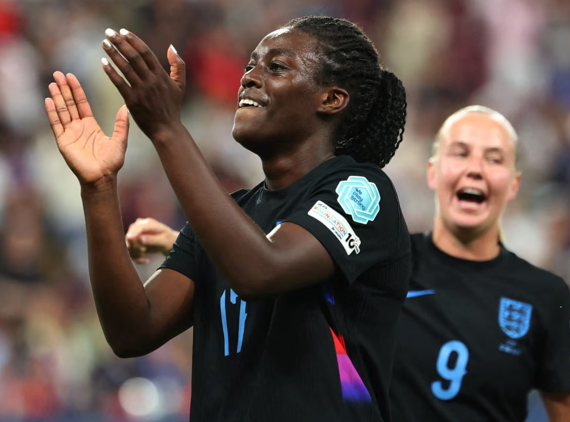 It is rare to see South Ockendon, where I spent my youth, in the news. A good reason, quite apart from her heroic goal-scoring skills, to praise the wonderful Michelle Agyemang. theguardian.com/football/live/…