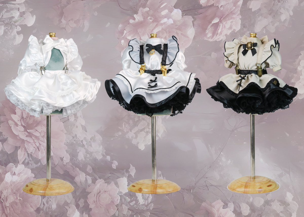 アイドールに持ち込むフェティッシュメイドのカラーは3色になります！