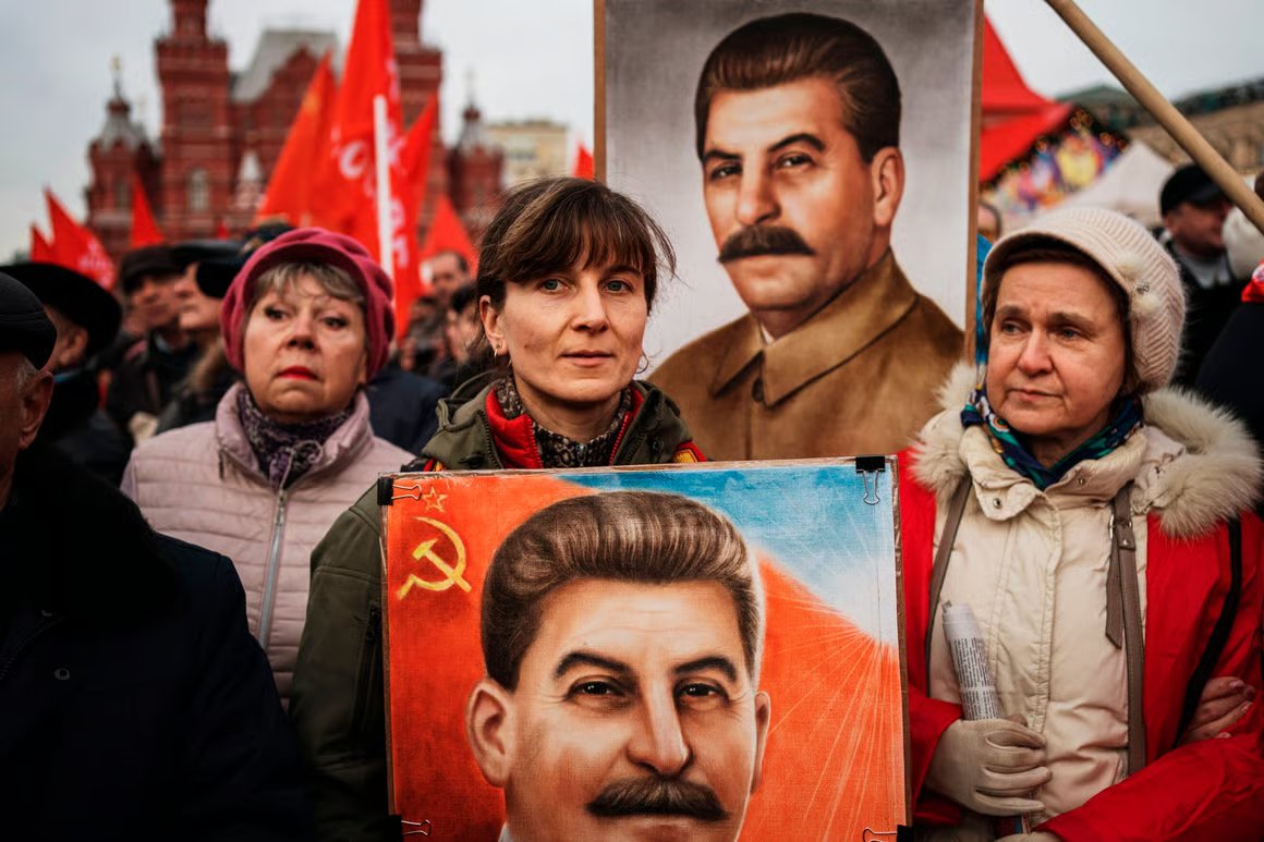 BattlementLK's tweet image. Within 5 years the number of Russians who think Stalin was a great leader has doubled.